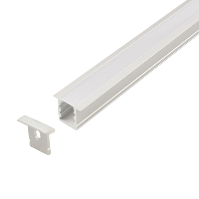 Profil Strip LED Tersembunyi Saluran Ekstrusi Aluminium SMD 2835 5630